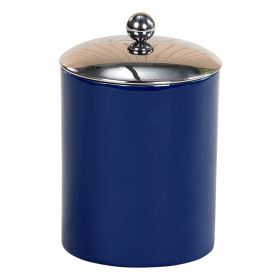 Trier Bath Accessories (Color: Blue, size: Canister)