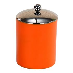 Trier Bath Accessories (Color: Orange, size: Canister)
