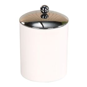 Trier Bath Accessories (Color: White, size: Canister)