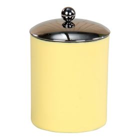 Trier Bath Accessories (Color: Yellow, size: Canister)