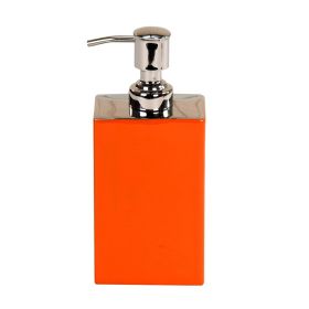 Trier Bath Accessories (Color: Orange, size: Lotion Dispenser)