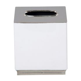 Trier Bath Accessories (Color: White, size: Tissue Holder)