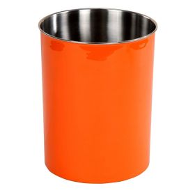 Trier Bath Accessories (Color: Orange, size: Waste Basket)