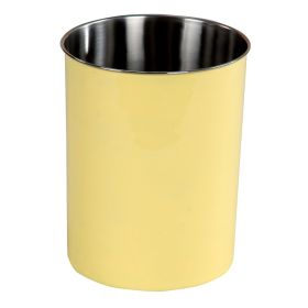 Trier Bath Accessories (Color: Yellow, size: Waste Basket)