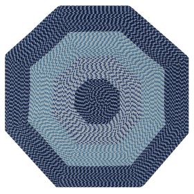 Alpine Stripe Collection (Color: Navy Stripe, size: 96" Octagonal)