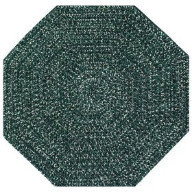 Chenille Tweed Collection (Color: Diluth/Emerald, size: 48" Octagonal)
