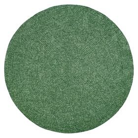 Chenille Solid Collection (Color: Diluth Green, size: 96" Round)