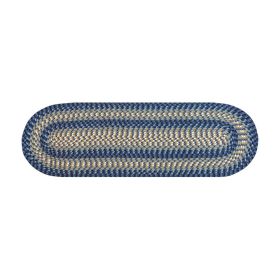 Heritage Collection (Color: Navy, size: 24" x 72" Runner)