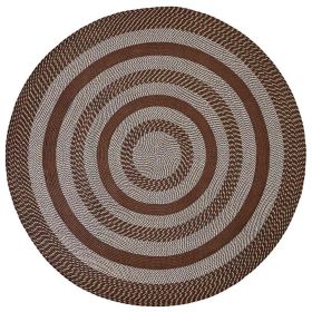 Newport Collection (Color: Brown, size: 72" Round)