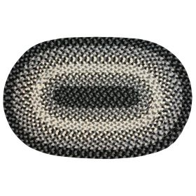 Woodbridge Oval Collection (Color: Gray, size: 20" x 30" Oval)