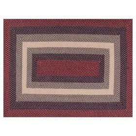 Woodbridge Rectangular Collection (Color: Cranberry, size: 40" x 60" Rectangle)